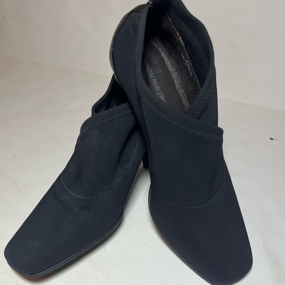 Donald J. Pliner Reya Neoprene Brazillian Crocodile Leather Booties SZ 8 - Picture 6 of 12